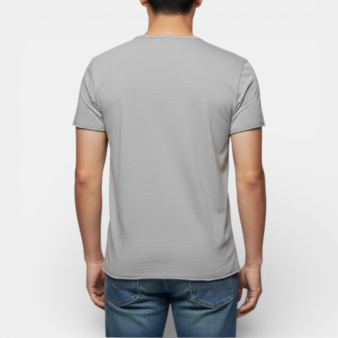 Michael Sydney men's two-pack v-neck t-shirt, front view