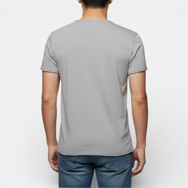 Michael Sydney men's two-pack v-neck t-shirt, front view