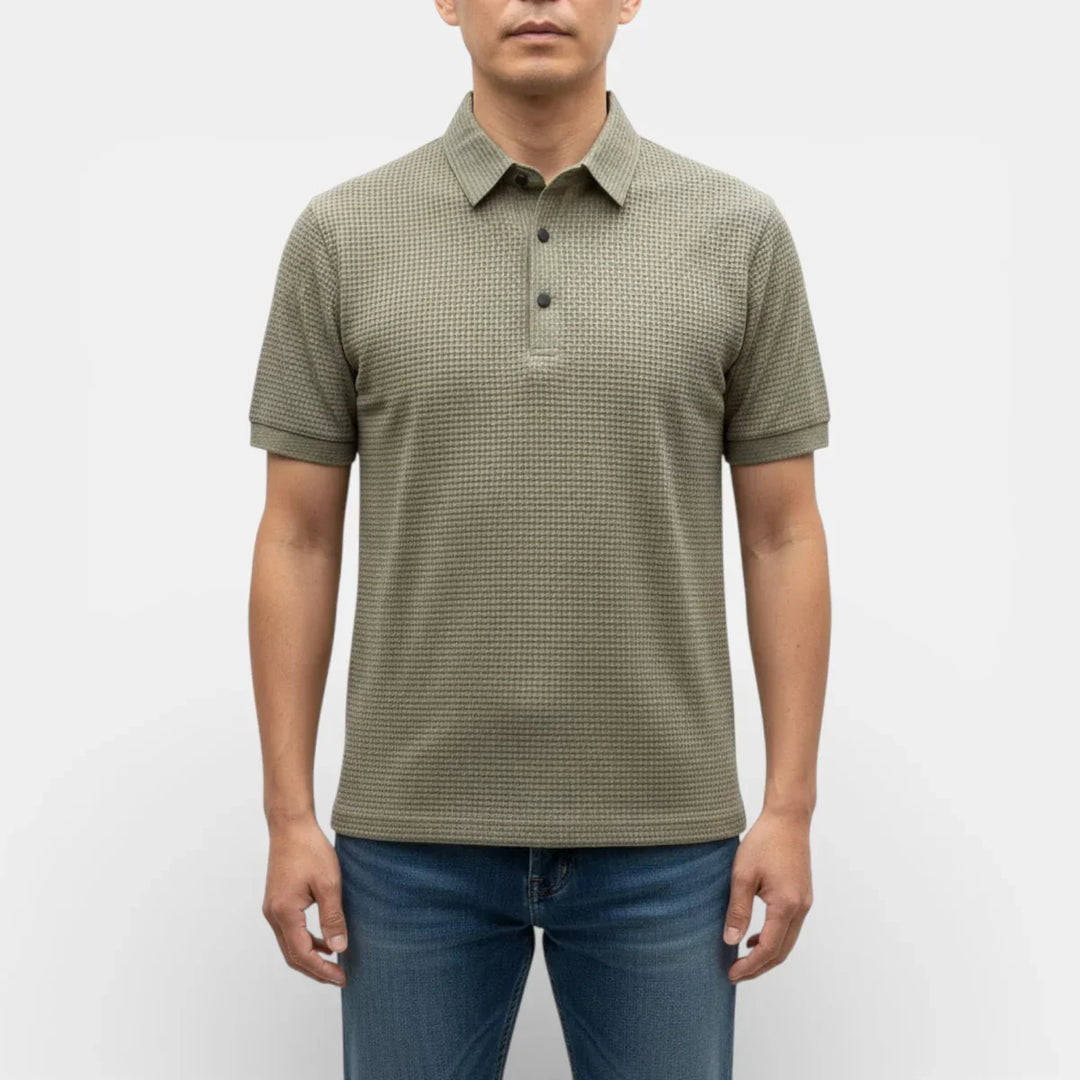 Michael Sydney men's polo shirt, front view