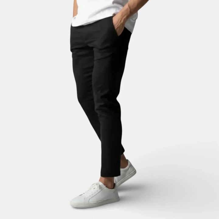 Michael Sydney men's stretch pants, front view