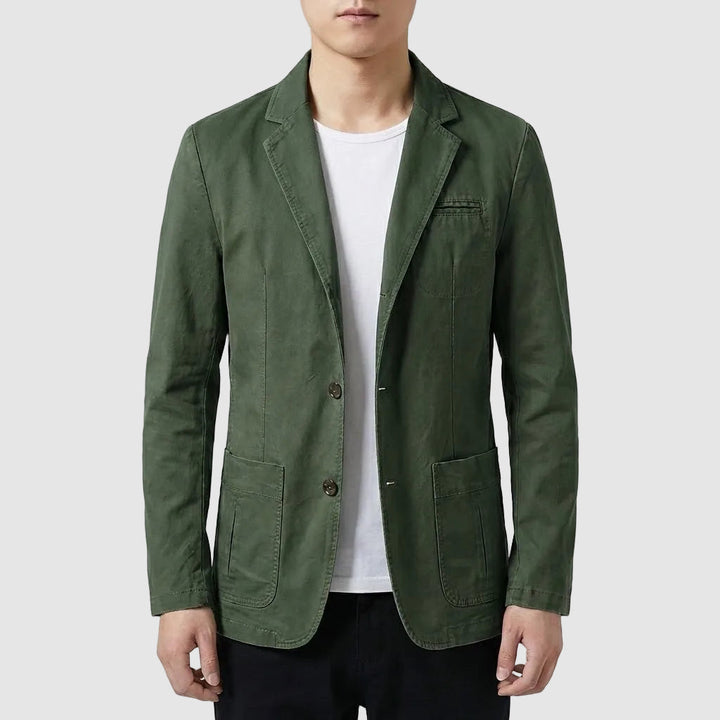 Michael Sydney men's business blazer, front view