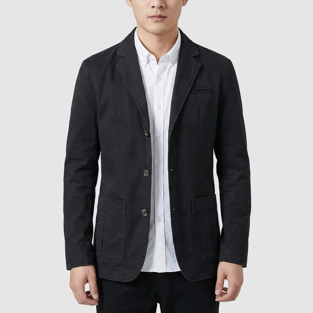 Michael Sydney men's business blazer, front view