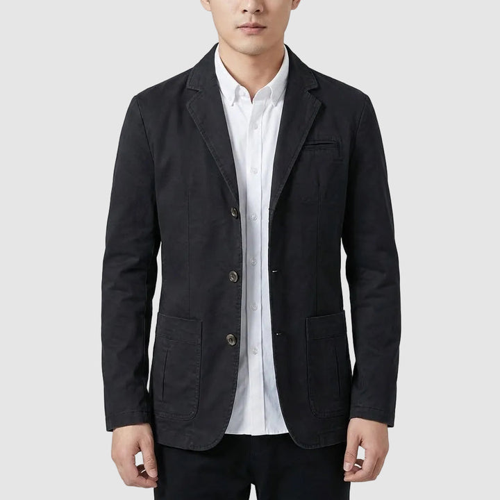 Michael Sydney men's business blazer, front view