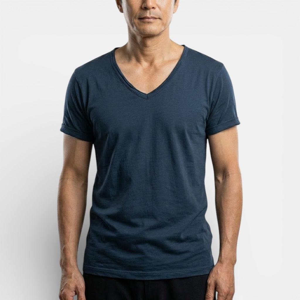 Michael Sydney men's v-neck t-shirt, front view