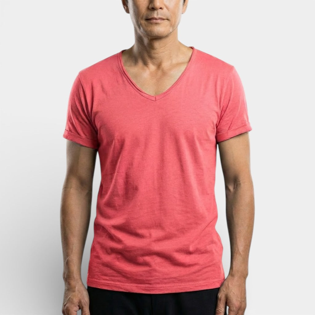 Michael Sydney men's ultra-soft basic t-shirt, front view