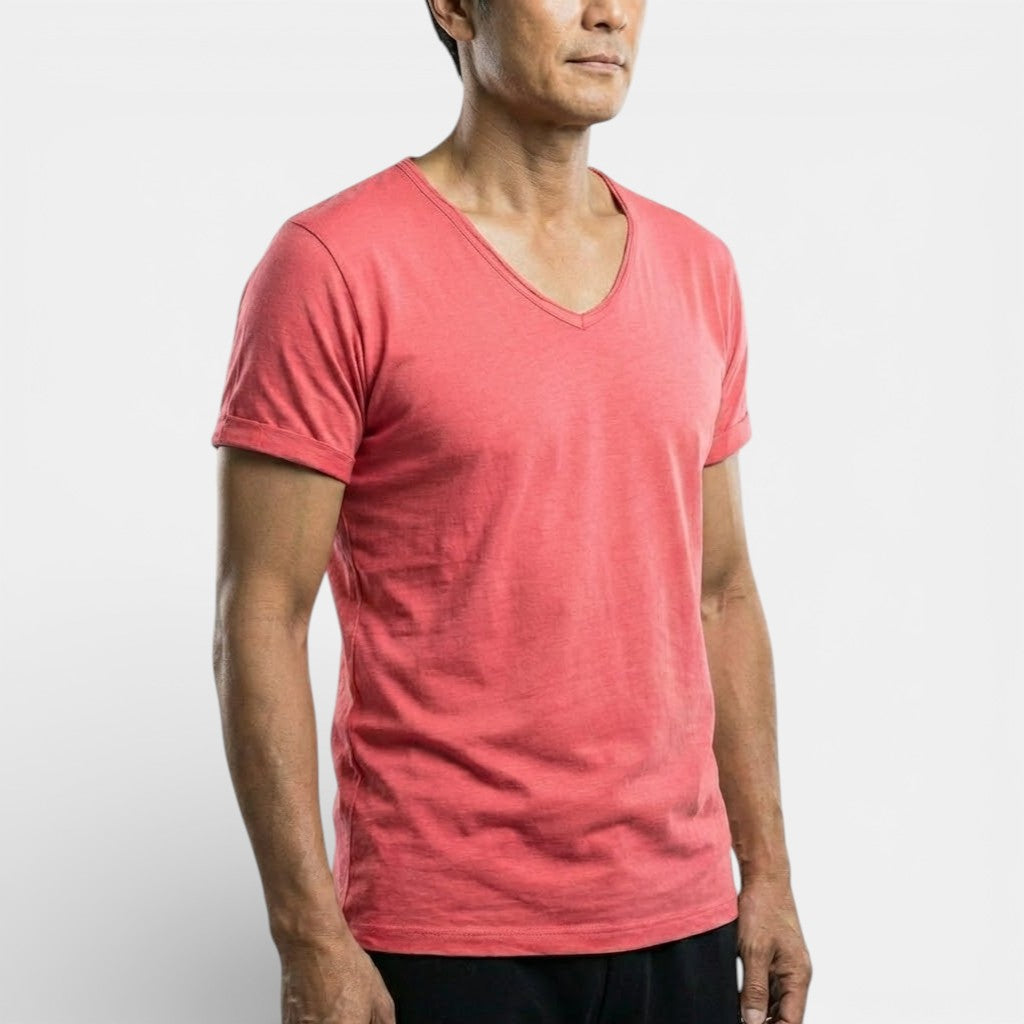 Michael Sydney men's ultra-soft basic t-shirt, front view