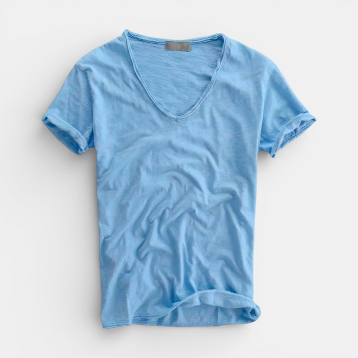 Michael Sydney men's ultra-soft basic t-shirt, front view