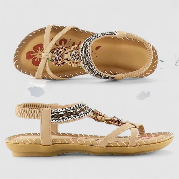 Kimberly™ | Beaded Boho Sandals