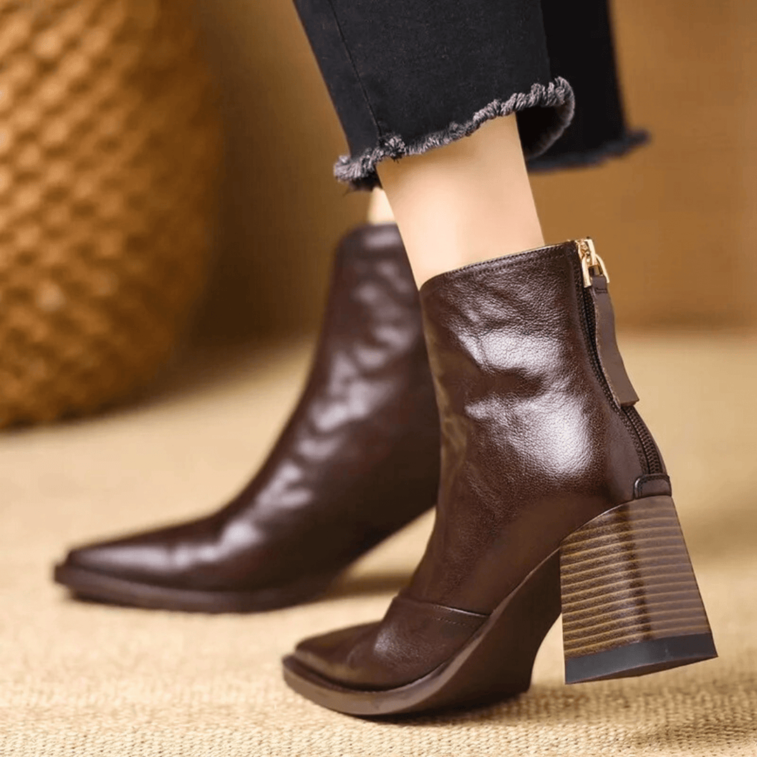 Ellen™ | Claudia Mid-Heel Boots