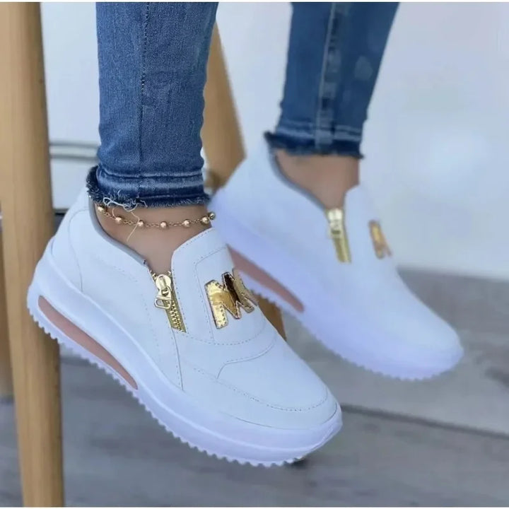 Sara™ | Side-Zip Comfort Sneakers